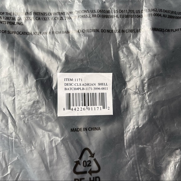 New MICHE Adrian Fringe Tassel Shell Clutch Bag Black NWT - Picture 5 of 5